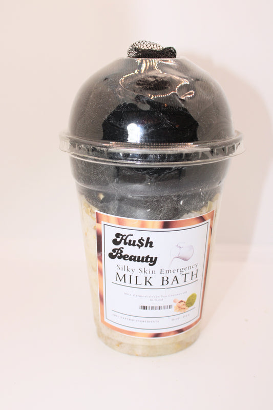 Silky Skin Emergency Bath Soak: Oatmeal Milk & Honey Bath