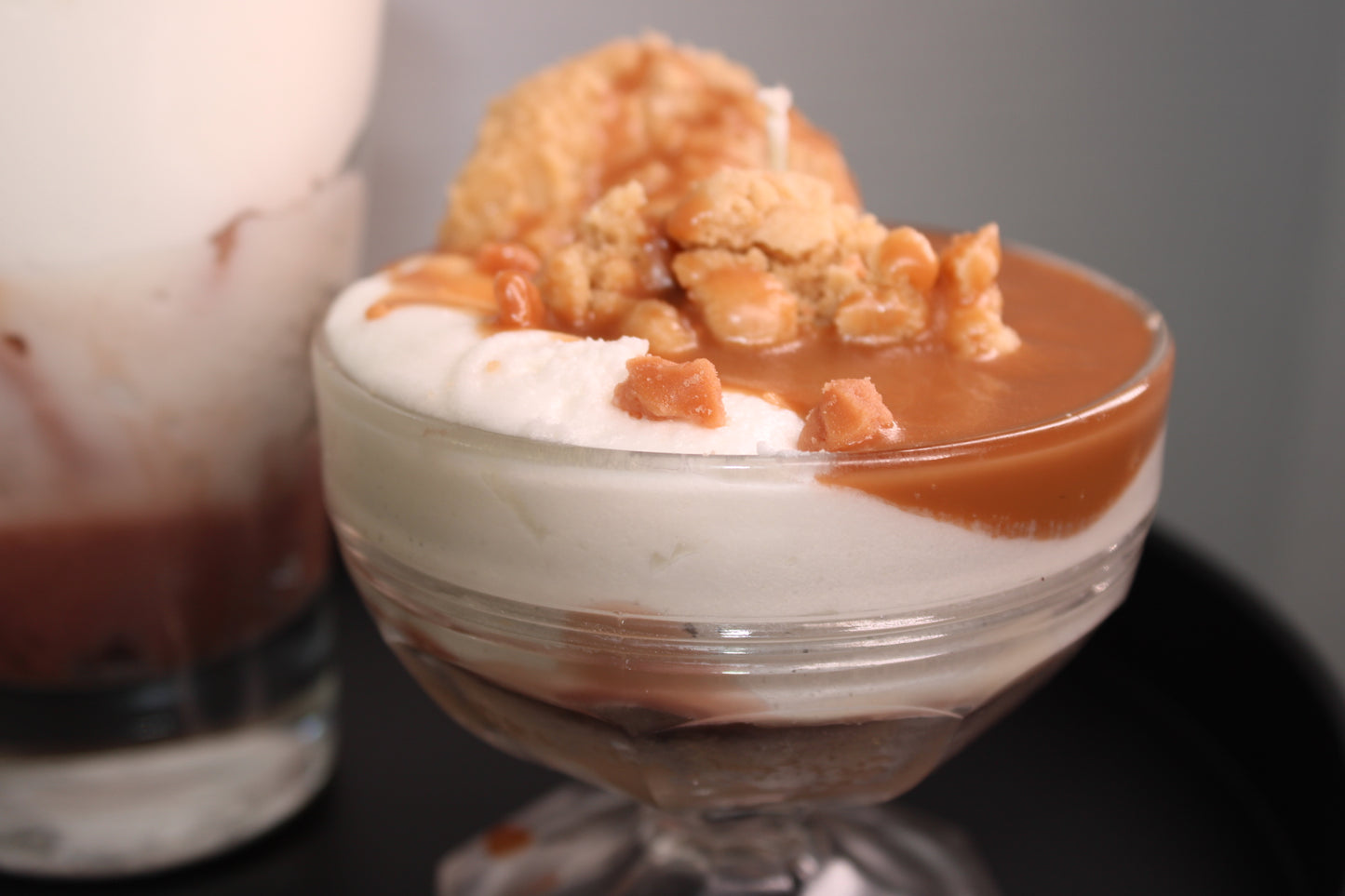 ADC-Caramel Cookie Parfait Dessert Candle