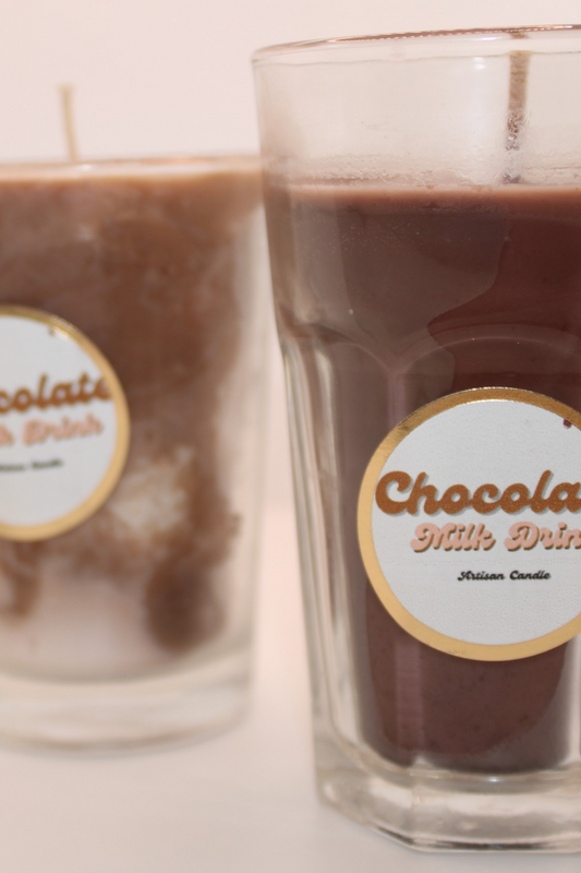 ABC- Chocolate Milk Drink Candle