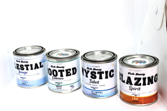 The Elemental Alignment Aromatherapy Experience (Zodiac Element Candle Gift Set)