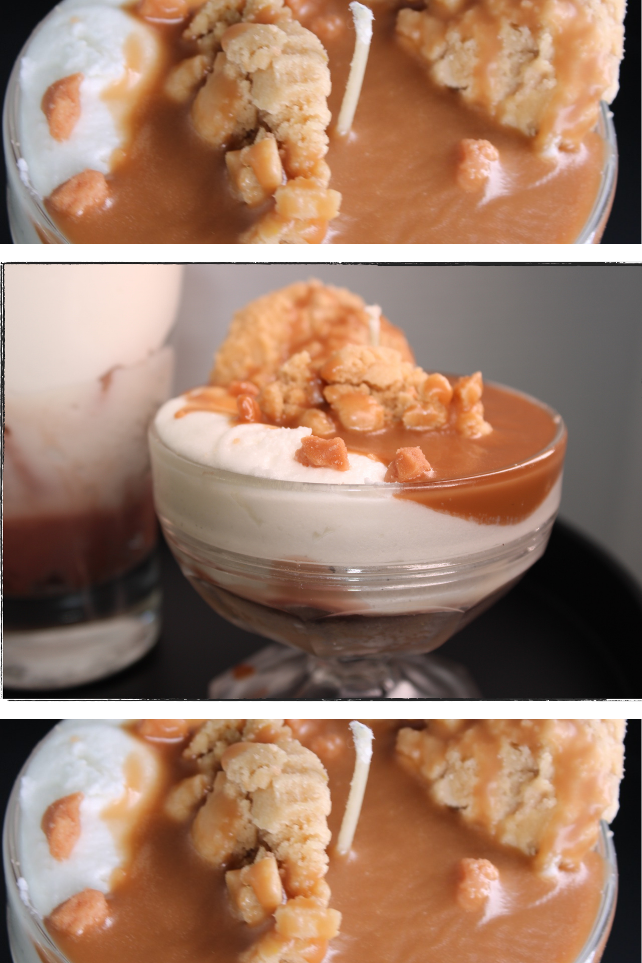 ADC-Caramel Cookie Parfait Dessert Candle