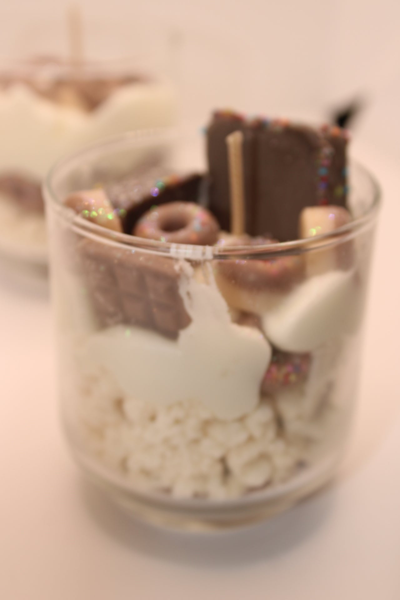 ACC- Brownie and icing Dessert Candle