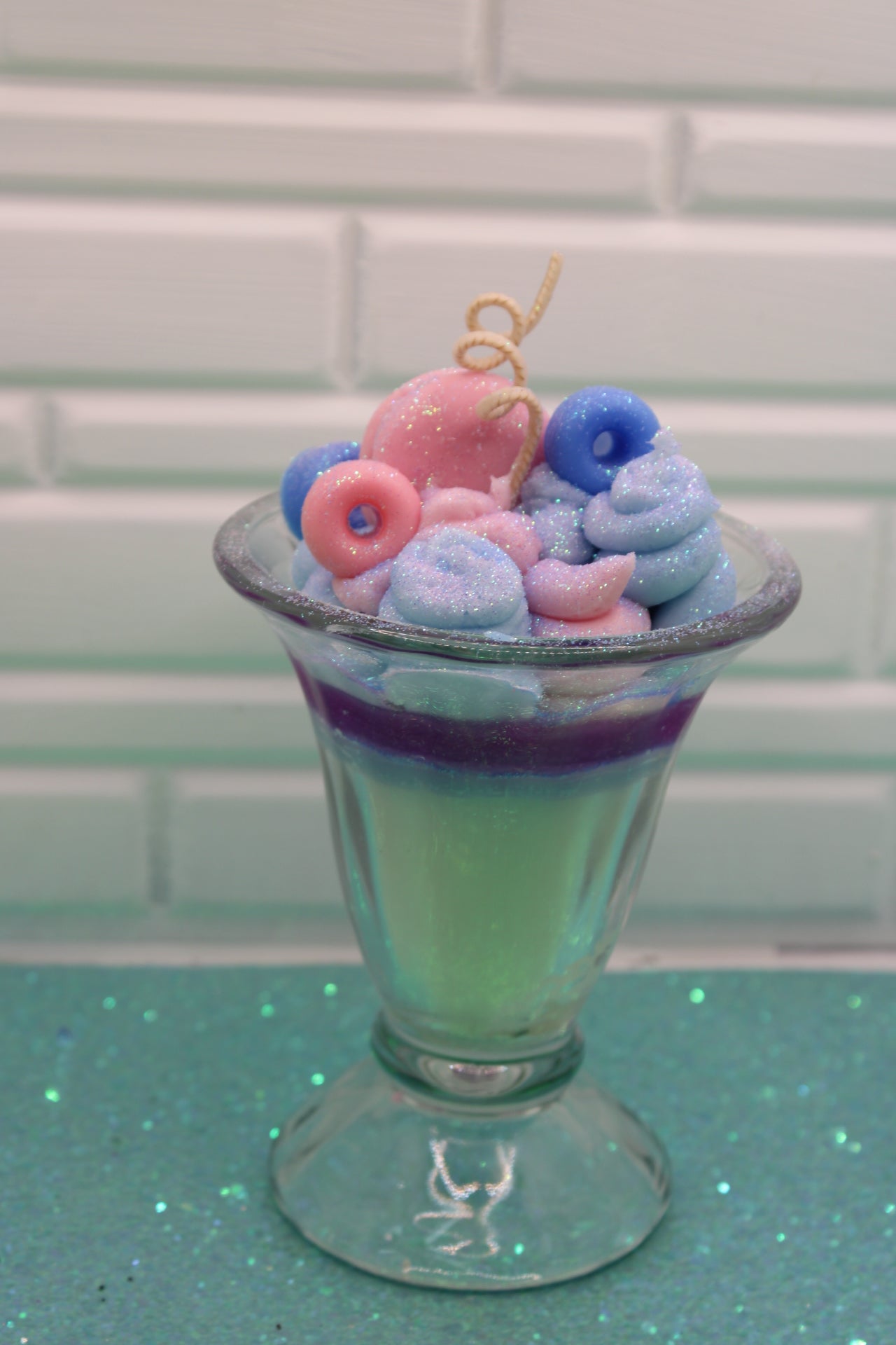 ADC- Cotton Candy Retro Milkshake Candle