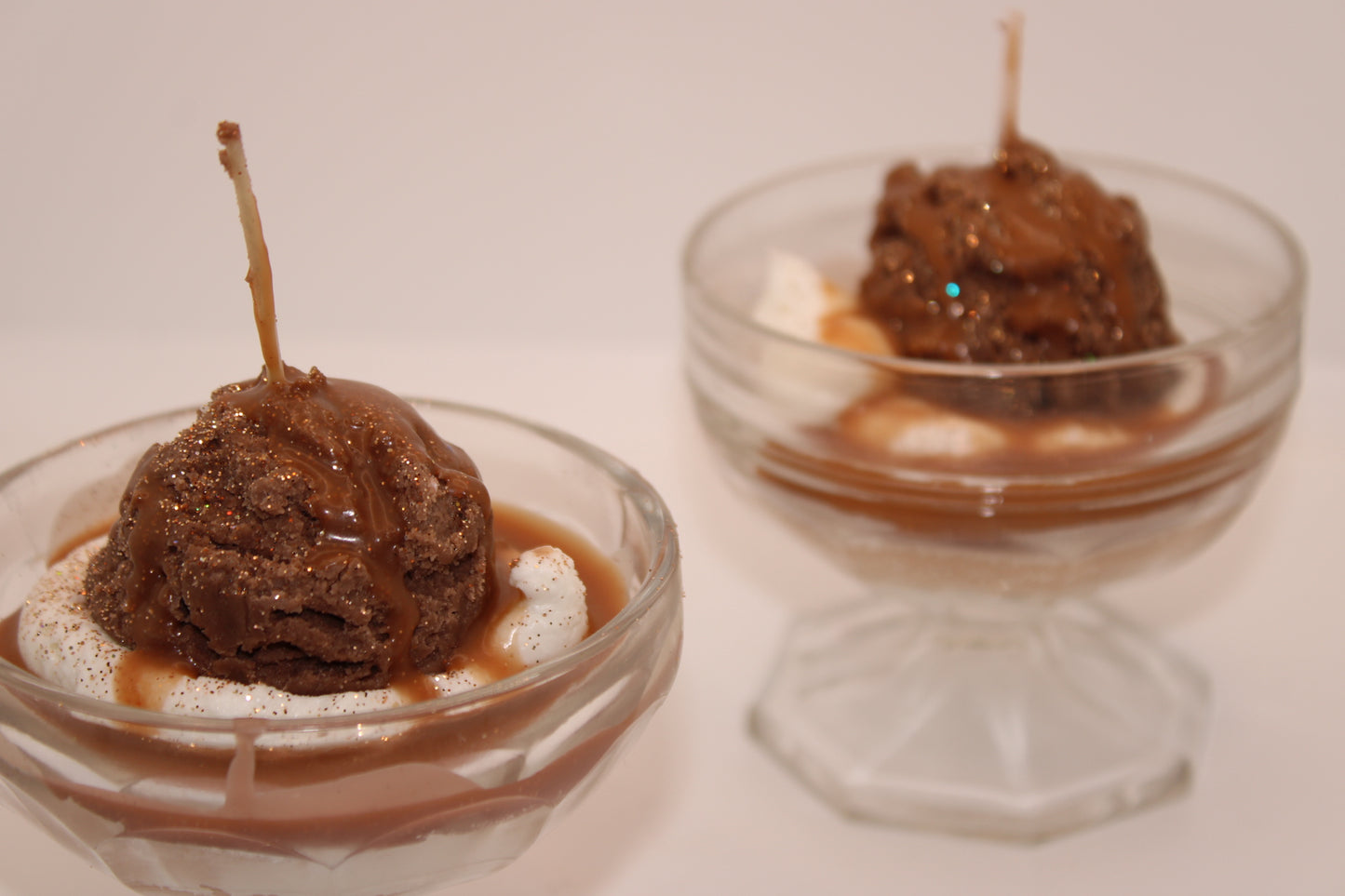 ADC- Mocha Toffee Ice Cream Scoop Candles( small)