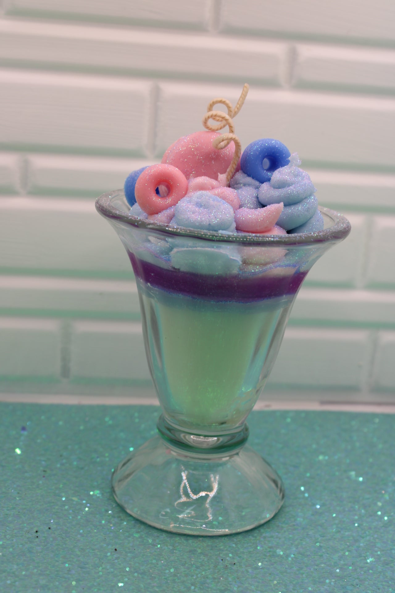 ADC- Cotton Candy Retro Milkshake Candle